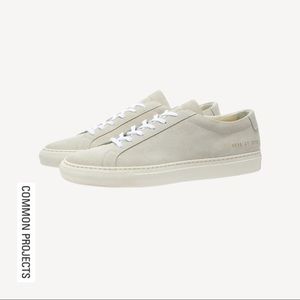 COMMON PROJECTS ORIGINAL ACHILLES LOW SUEDE 37